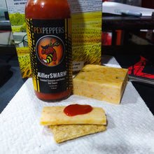 Load image into Gallery viewer, KillerSWARM Trinidad Scorpion Hot Sauce
